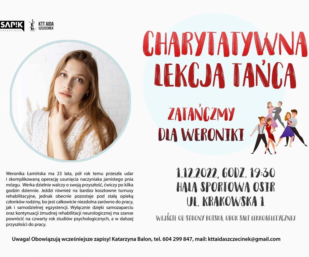 Charytatywna lekcja tańca w Szczecinku