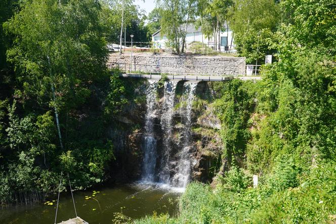 Jezioro Szmaragdowe na Kadzielni w Kielcach