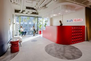 Biuro Kraft Heinz w kompleksie Harmony Office Park na warszawskim Mokotowie