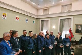 32-lecie Straży Miejskiej w Kielcach. Odbyło się uroczyste spotkanie w Urzędzie Miasta