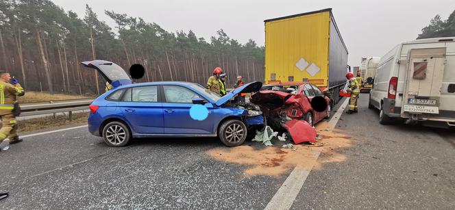 Wypadek w Stryszku pod Bydgoszczą [ZDJĘCIA]