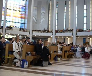 Członkowie Żywego Różańca pielgrzymowali do Sanktuarium Bożego Miłosierdzia w Łagiewnikach