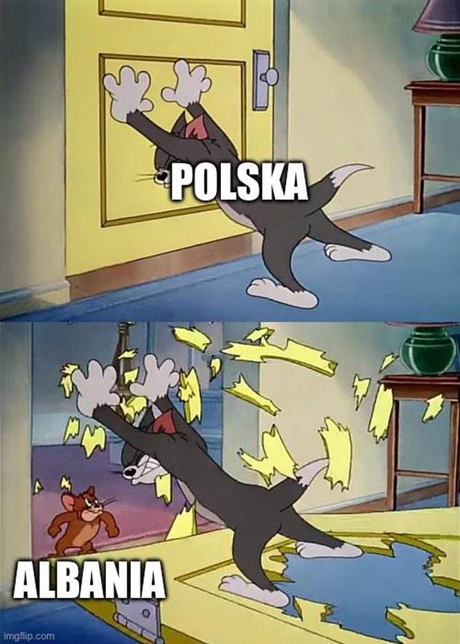 MEMY po meczu Albania - Polska