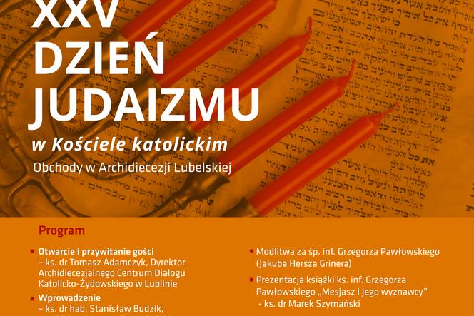 Lublin - Kościół świętuje Dzień Judaizmu