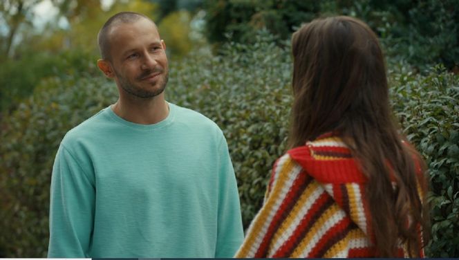 Barwy szczęścia, odcinek 3147. Franek (Mateusz Banasiuk), Regina (Kamila Kamińska)