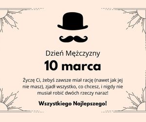 Dzień Mężczyzny - śmieszne życzenia i wierszyki