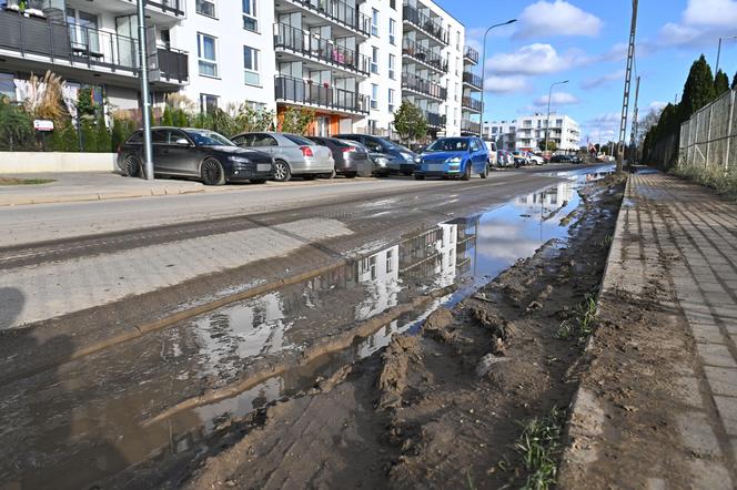  Ciężarówki nie dają żyć mieszkańcom osiedla na Białołęce. "To jest makabra" 