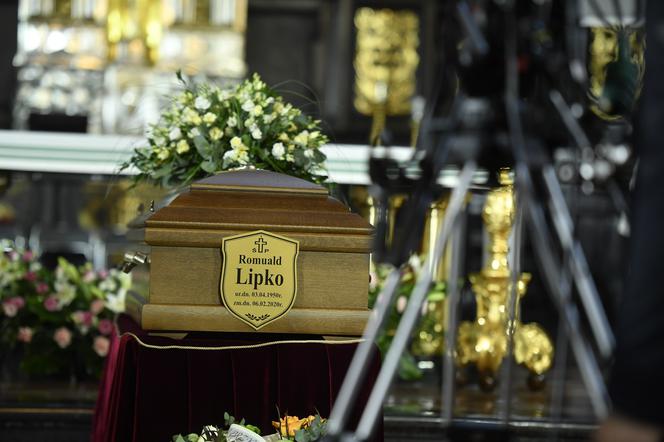 Pogrzeb Romualda Lipki