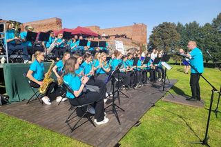 Orkiestry dęte zagrały w Liwie