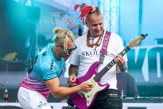 Śląska Scena Letnia na promenadzie przy Stadionie Śląskim w Chorzowie