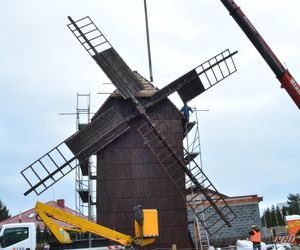 Wiatrak-koźlak w Koźminie Wielkopolskim