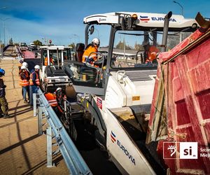 Remont Trasu Zamkowej - listopad 2025