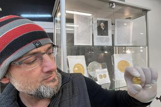 Złoty dukat znaleziony w Kamieniu Pomorskim