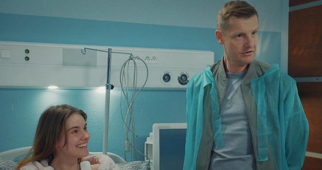 M jak miłość odc. 1878. Franka (Dominika Kachlik), Paweł (Rafał Mroczek)