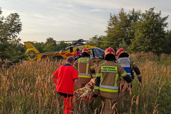 Zderzenie motorówki ze skuterem na Pogorii IV 