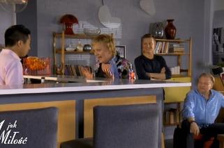 M jak miłość odc. 1156. Zośka Kisielowa (Małgorzata Różniatowska), Taro (Hiroaki Murakami)