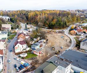 Budowa wiaduktu Starachowice Zachodnie - Listopad 2023