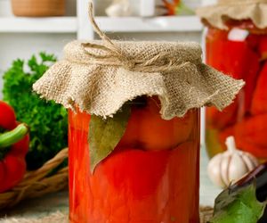 Papryka marynowana z miodem i czosnkiem