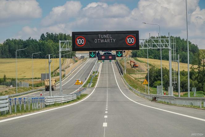 Odcinek Bolków – Kamienna Góra liczy w sumie nieco ponad 16 kilometrów długości. W dłuższym tunelu będzie odcinkowy pomiar prędkości