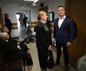 Kaczyński spotkał się z Brejzą przed sądem