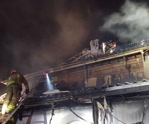 W pożarze spłonęła restauracja Imperium w Piekarach Śląskich