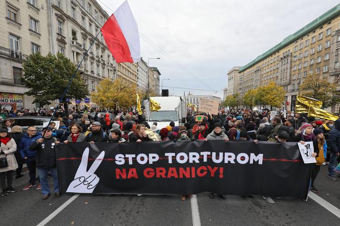 Stop torturom na granicy. Manifestacja solidarności z uchodźcami