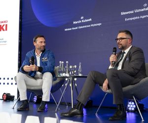 Sławosz Uznański-Wiśniewiski na forum w Karpaczu.