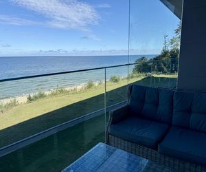 Widok z apartamentu Hevenia w Rewalu