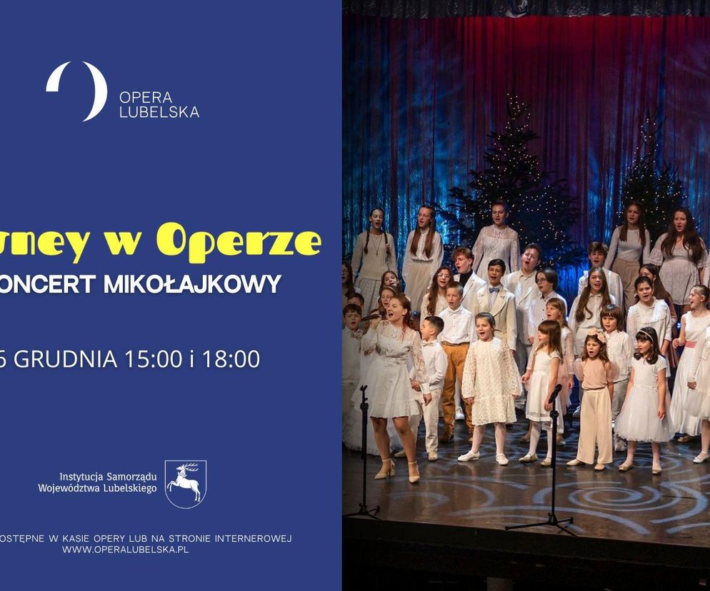 Koncert Mikołajkowy - plakat