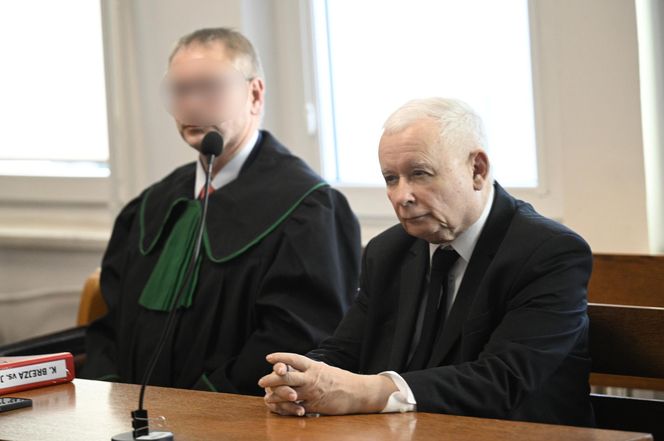 Kaczyński spotkał się z Brejzą przed sądem