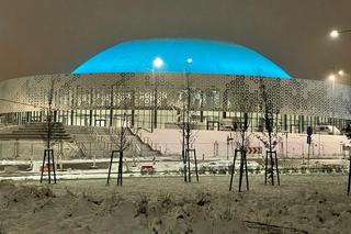 Hala Urania jak Sphere w USA? Podświetlona kopuła robi wrażenie [ZDJĘCIA, WIDEO]