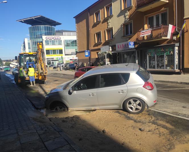 Awaria wodociągowa na ul. Kilińskiego [FOTO]