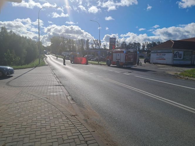 Tragiczny wypadek w Bartoszycach. Pomimo reanimacji potrącona kobieta zmarła