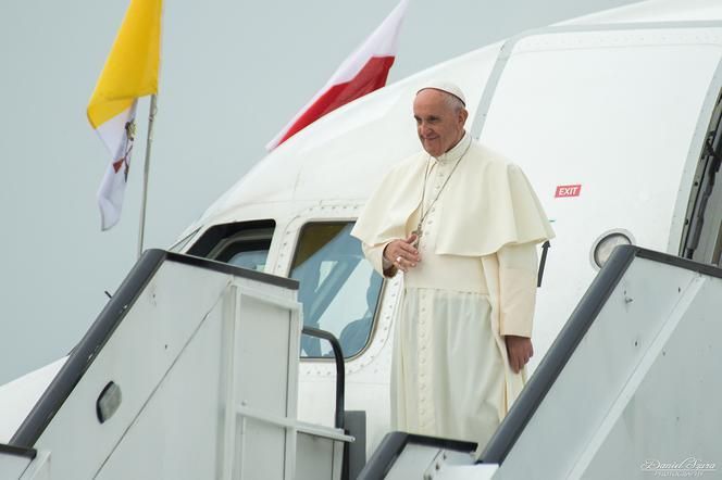 Jedyna wizyta papieża Franciszka w Polsce. Odwiedził Kraków, Częstochowę i Oświęcim