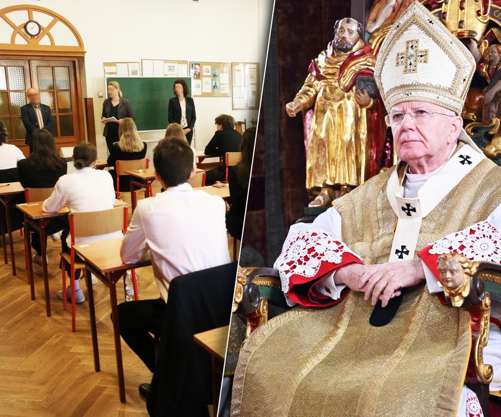 Matura 2024: Arcybiskup Jędraszewski zwrócił się do uczniów. Idźcie tą drogą
