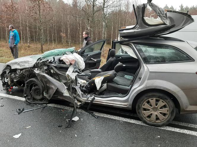 Wypadek na drodze wojewódzkiej nr 201