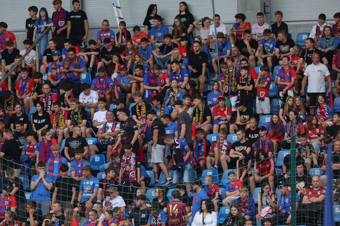 Kibice na meczu Piast Gliwice - Górnik Zabrze