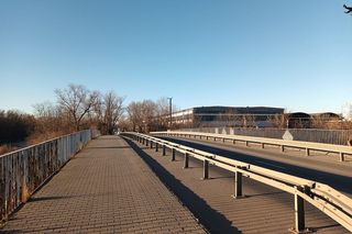 Most w ciągu ul. Płochocińskiej