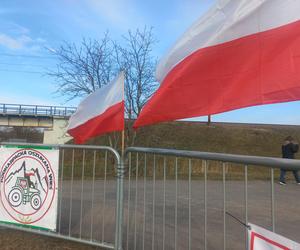 Protest rolników w Medyce