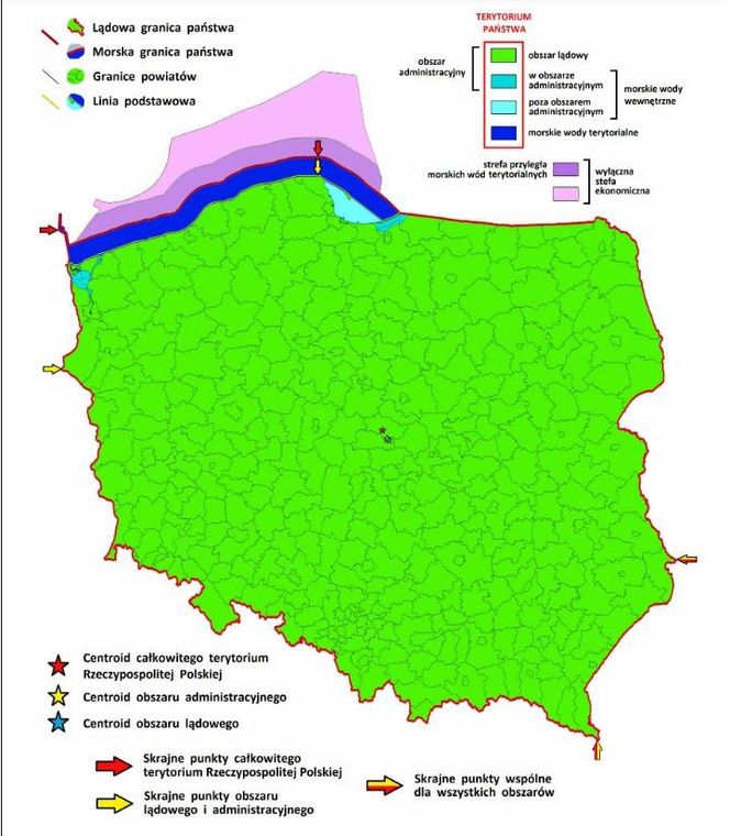 Gdzie jest środek Polski. Nowe wyliczenia