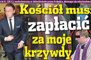 Kościół musi zapłacić za moje krzywdy