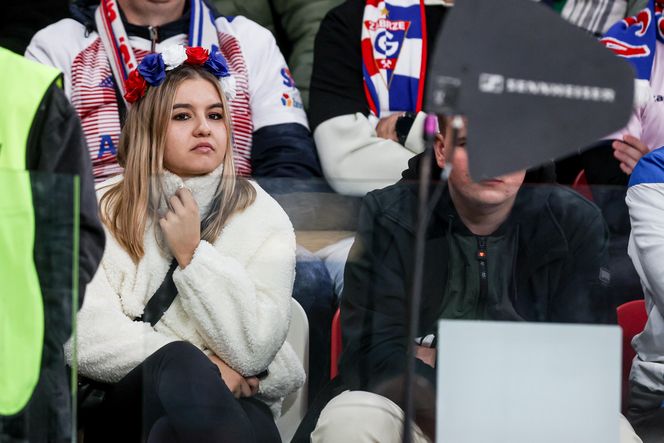 Kibice na meczu Górnik Zabrze - Legia Warszawa