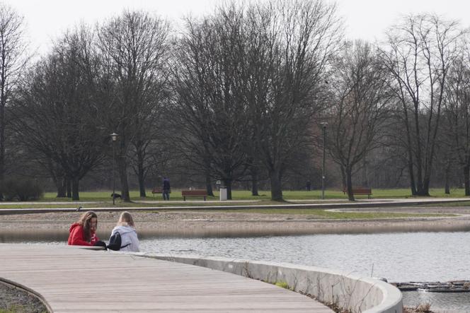 Pierwszy dzień wiosny na Polu Mokotowskim 21 marca 2024