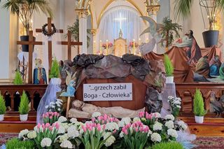 Wielkanoc 2025. Groby pańskie w łódzkich kościołach