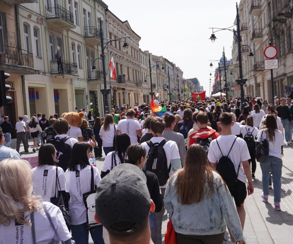 Pochód Juwenaliowy w Łodzi! Studenci znów przejmą miasto. MPK zapowiada zmiany