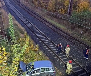 Jelenia Góra. 18-latka kierująca oplem spadła z wiaduktu