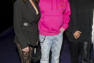 Allan Krupa i Nicol Pniewska na premierze filmu Pod wulkanem