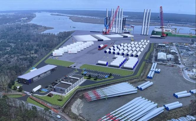 Tak ma wyglądać terminal instalacyjny w Świnoujściu - wizualizacja