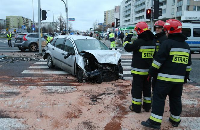 Wypadek na Gocławiu