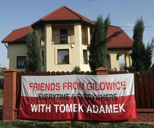 Tomasz Adamek w domu w Gilowicach